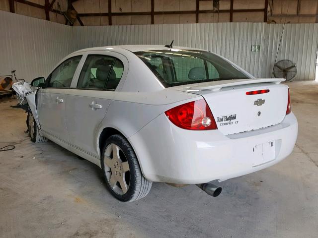 1G1AF5F56A7192268 - 2010 CHEVROLET COBALT 2LT WHITE photo 3