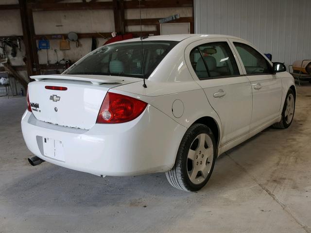 1G1AF5F56A7192268 - 2010 CHEVROLET COBALT 2LT WHITE photo 4