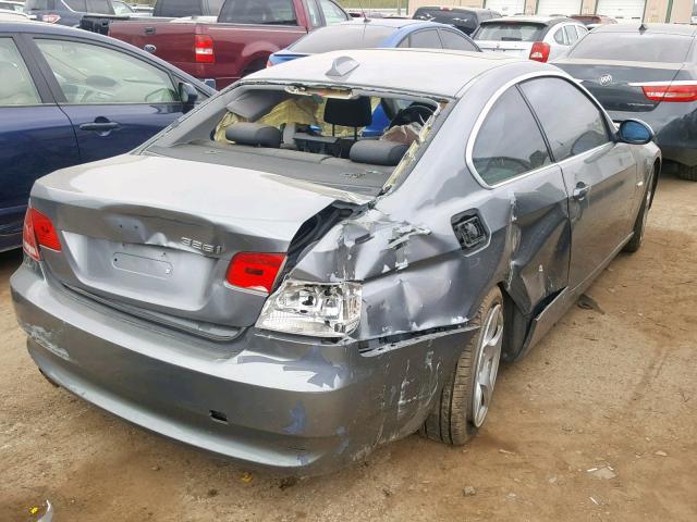 WBAWV13507PK49549 - 2007 BMW 328 I SULE SILVER photo 4