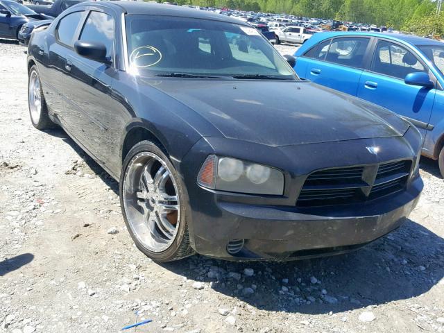 2B3KA43R26H475937 - 2006 DODGE CHARGER SE BLACK photo 1