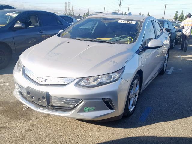 1G1RC6S5XHU109802 - 2017 CHEVROLET VOLT LT SILVER photo 2