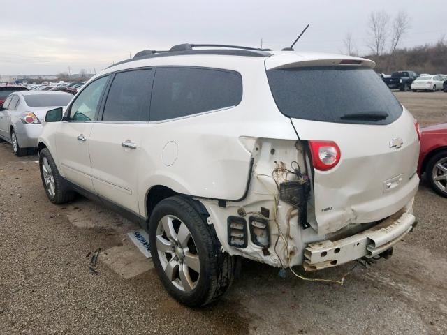 1GNKVLED3CJ279196 - 2012 CHEVROLET TRAVERSE LTZ  photo 3