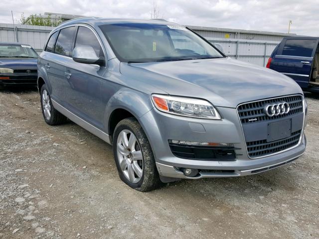 WA1BV74L57D056181 - 2007 AUDI Q7 4.2 QUA SILVER photo 1