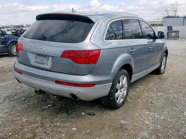 WA1BV74L57D056181 - 2007 AUDI Q7 4.2 QUA SILVER photo 4