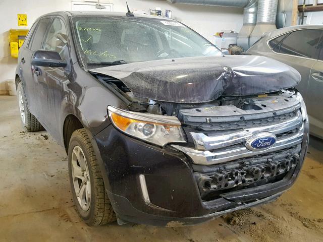 2FMDK3JC0DBA45722 - 2013 FORD EDGE SEL BURGUNDY photo 1