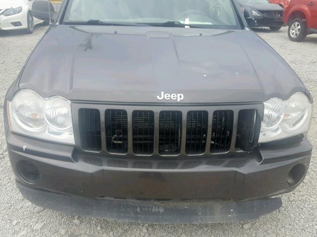 1J4GR48K55C639119 - 2005 JEEP GRAND CHER BROWN photo 7