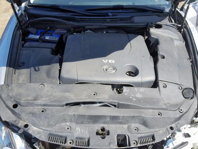 JTHCK262895034813 - 2009 LEXUS IS 250 SILVER photo 7