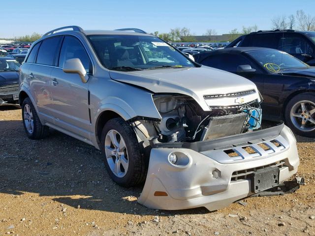 3GNAL3EK8ES627303 - 2014 CHEVROLET CAPTIVA LT TAN photo 1