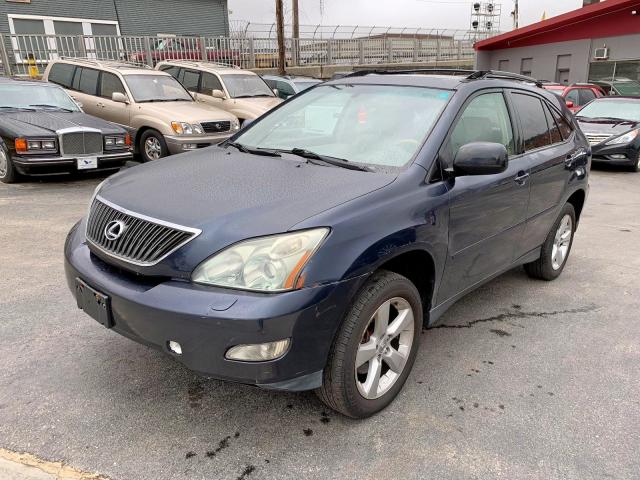 JTJHA31U240035192 - 2004 LEXUS RX 330 BLUE photo 2