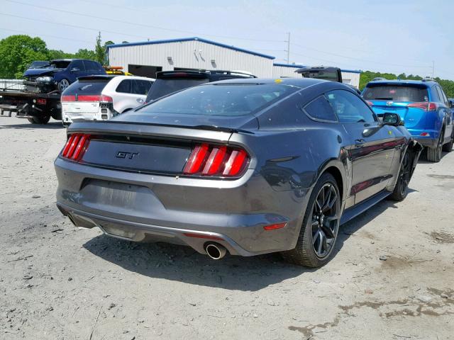 1FA6P8CF7H5310901 - 2017 FORD MUSTANG GT GRAY photo 4