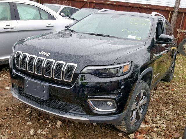 1C4PJMDX3KD134779 - 2019 JEEP CHEROKEE L BLACK photo 2