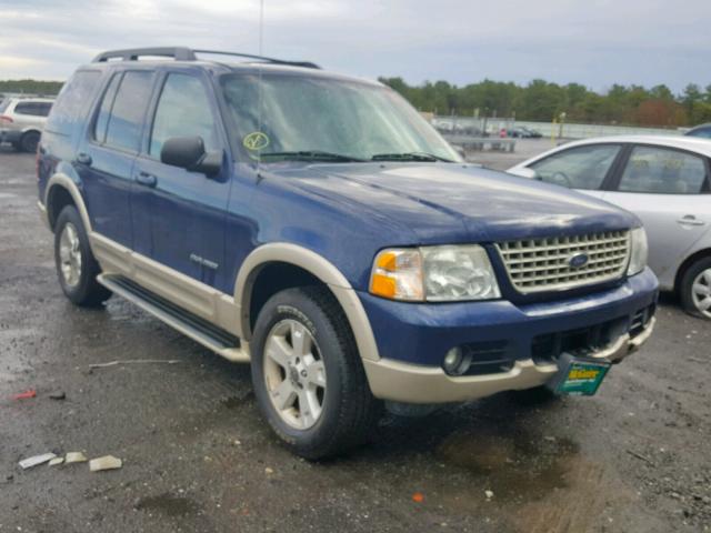 1FMDU74E75UB34651 - 2005 FORD EXPLORER E BLUE photo 1