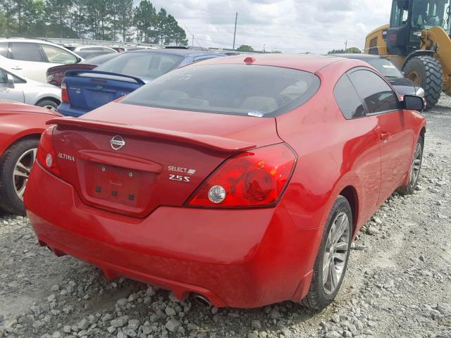 1N4AL2EP5CC231515 - 2012 NISSAN ALTIMA S RED photo 4