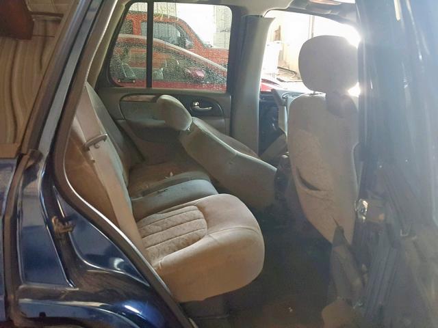 1GKDT13SX22462928 - 2002 GMC ENVOY BLUE photo 6