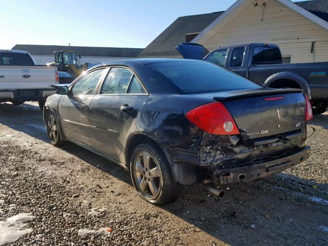 1G2ZH58N174171988 - 2007 PONTIAC G6 GT BLACK photo 3