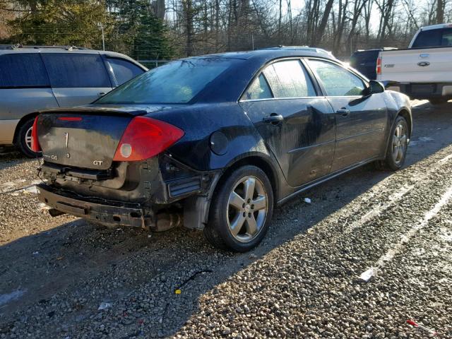 1G2ZH58N174171988 - 2007 PONTIAC G6 GT BLACK photo 4