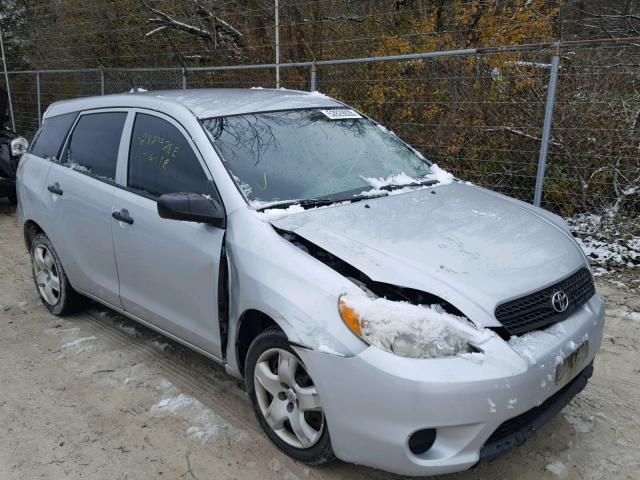 2T1KR32E55C492109 - 2005 TOYOTA MATRIX SILVER photo 1