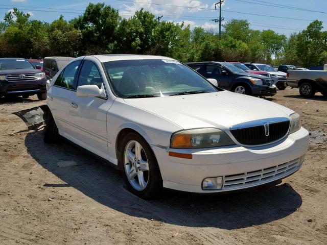 1LNHM86S82Y691213 - 2002 LINCOLN LS WHITE photo 1