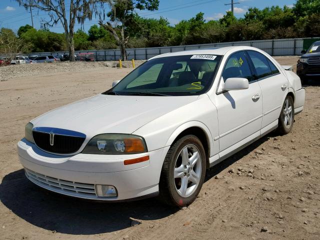 1LNHM86S82Y691213 - 2002 LINCOLN LS WHITE photo 2