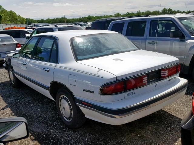 1G4HP52L2SH538802 - 1995 BUICK LESABRE CU WHITE photo 3