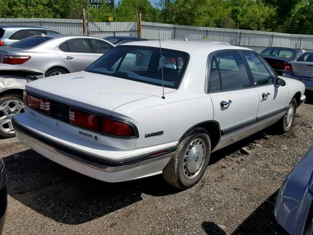 1G4HP52L2SH538802 - 1995 BUICK LESABRE CU WHITE photo 4