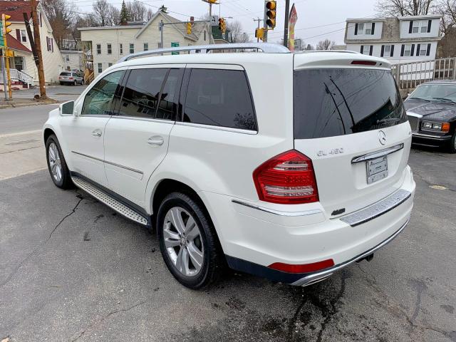 4JGBF7BE2BA746516 - 2011 MERCEDES-BENZ GL 450 4MA WHITE photo 3