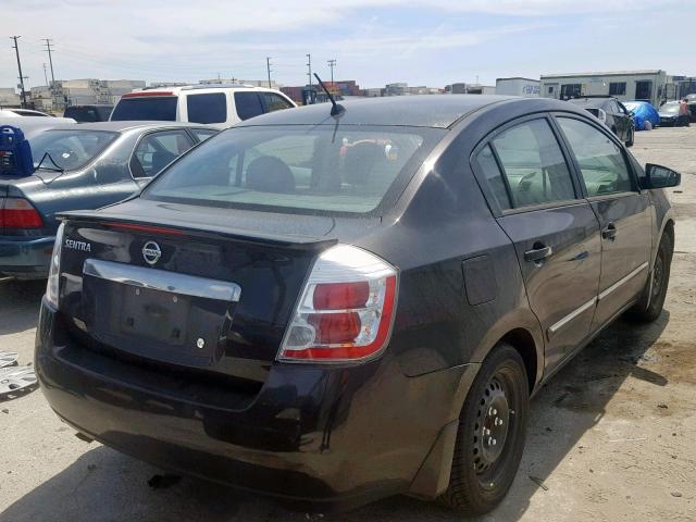 3N1AB6AP6CL643881 - 2012 NISSAN SENTRA 2.0 BLACK photo 4