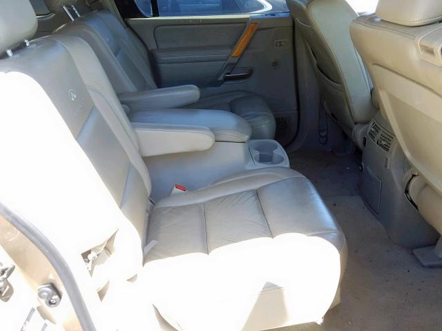 5N3AA08C85N804625 - 2005 INFINITI QX56 GOLD photo 6