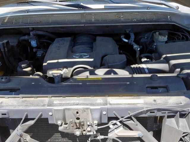 5N3AA08C85N804625 - 2005 INFINITI QX56 GOLD photo 7