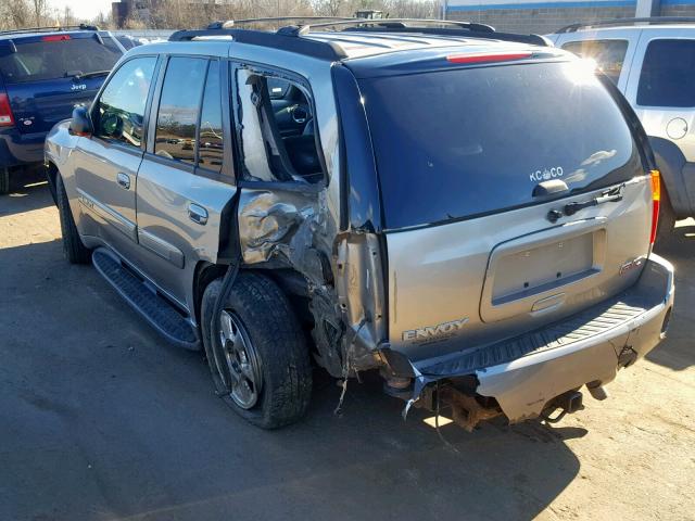 1GKDT13S432280224 - 2003 GMC ENVOY TAN photo 3