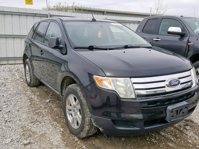 2FMDK3GC0ABB73221 - 2010 FORD EDGE SE BLACK photo 1