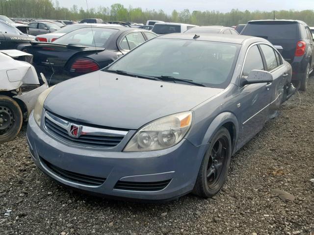 1G8ZS57N87F179938 - 2007 SATURN AURA XE GRAY photo 2