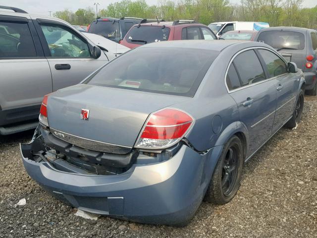 1G8ZS57N87F179938 - 2007 SATURN AURA XE GRAY photo 4