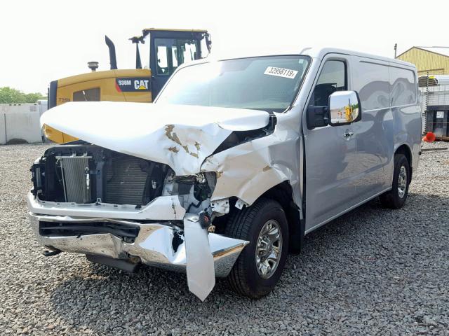 1N6AF0KY2GN814053 - 2016 NISSAN NV 2500 S SILVER photo 2