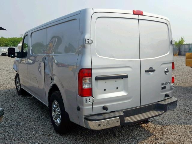 1N6AF0KY2GN814053 - 2016 NISSAN NV 2500 S SILVER photo 3