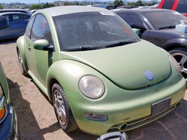 3VWCK21C72M453301 - 2002 VOLKSWAGEN NEW BEETLE Grün Foto 1