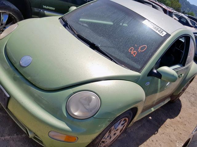 3VWCK21C72M453301 - 2002 VOLKSWAGEN NEW BEETLE Grün Foto 2