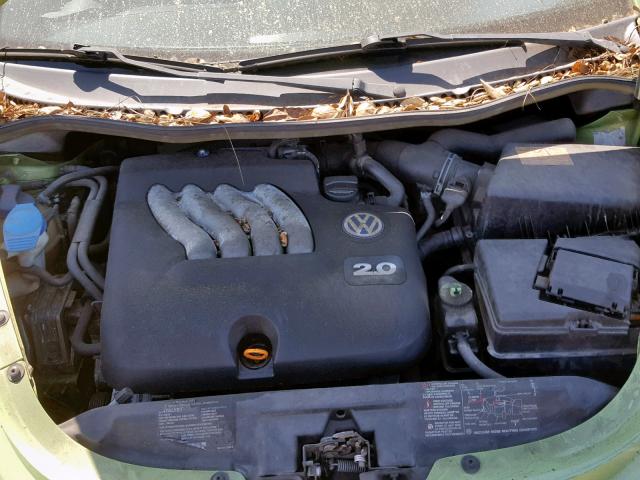 3VWCK21C72M453301 - 2002 VOLKSWAGEN NEW BEETLE Grün Foto 7
