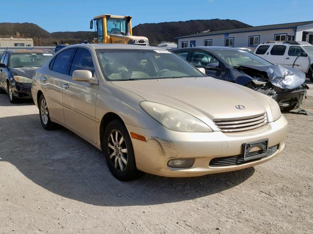 JTHBF30G130136596 - 2003 LEXUS ES 300 GOLD photo 1