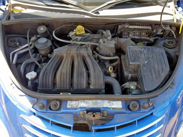 3A4FY48B46T260679 - 2006 CHRYSLER PT CRUISER BLUE photo 7