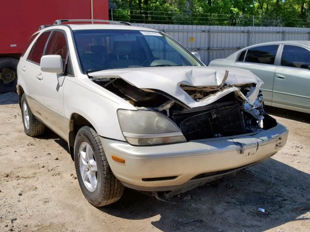 JT6GF10U3X0014711 - 1999 LEXUS RX 300 WHITE photo 1