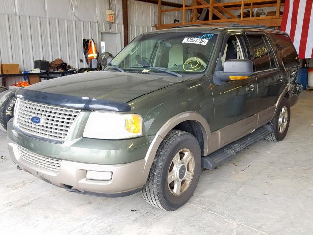 1FMPU18L83LA67936 - 2003 FORD EXPEDITION GREEN photo 2