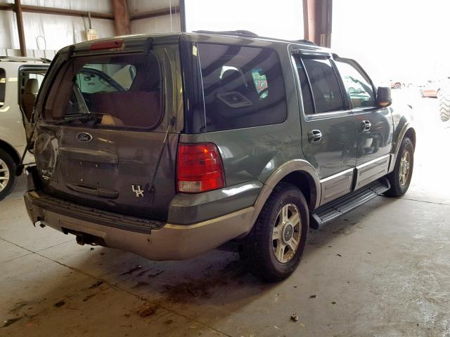 1FMPU18L83LA67936 - 2003 FORD EXPEDITION GREEN photo 4