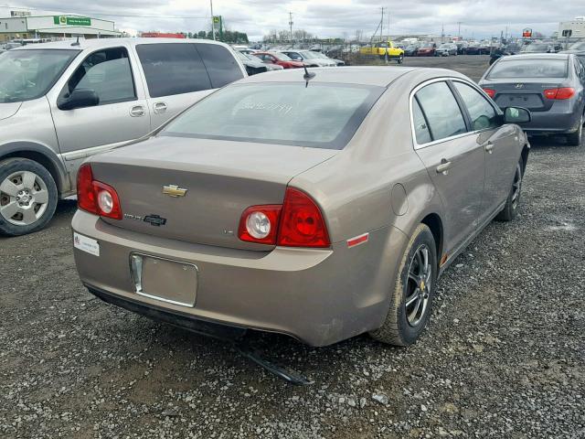 1G1ZG57B58F173098 - 2008 CHEVROLET MALIBU LS BROWN photo 4