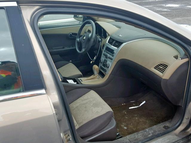 1G1ZG57B58F173098 - 2008 CHEVROLET MALIBU LS BROWN photo 5