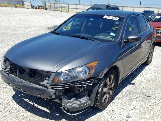 1HGCP26848A150489 - 2008 HONDA ACCORD EXL GRAY photo 2