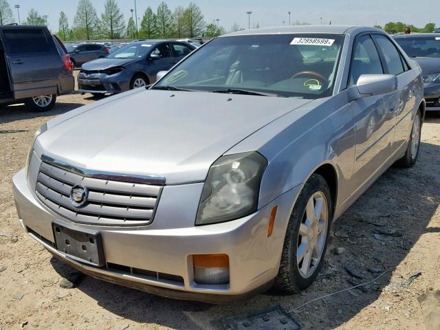 1G6DP567650116182 - 2005 CADILLAC CTS HI FEA SILVER photo 2