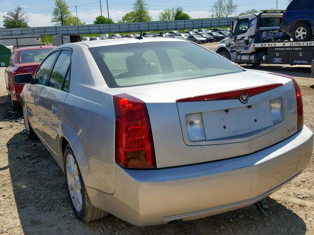 1G6DP567650116182 - 2005 CADILLAC CTS HI FEA SILVER photo 3