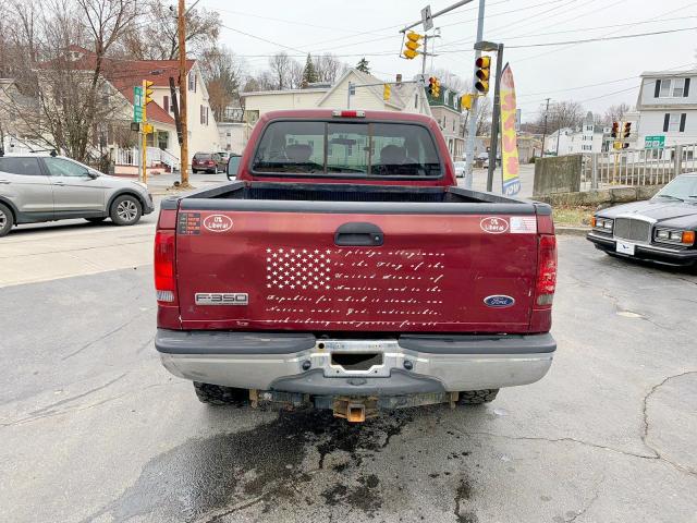 1FTWX31P45EB22003 - 2005 FORD F350 SRW S RED photo 2