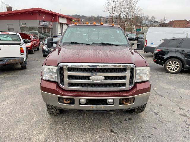 1FTWX31P45EB22003 - 2005 FORD F350 SRW S RED photo 6